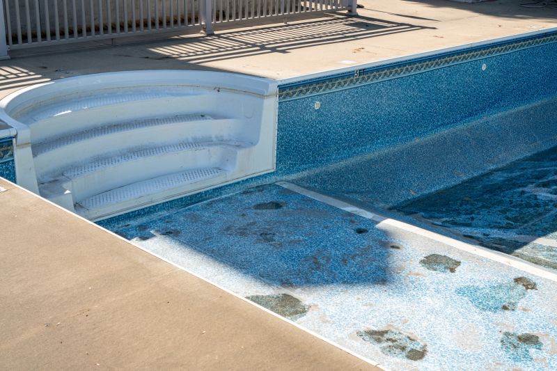 Repaired Pool Liner